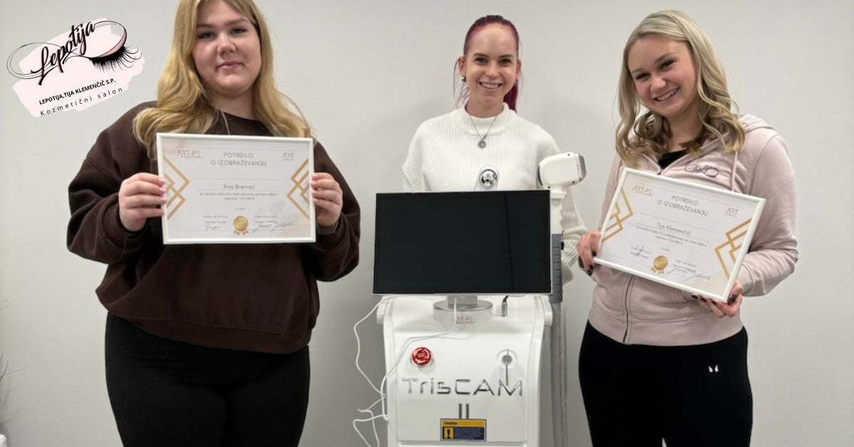 Lepotija, Tija Klemenčič in diodni laser TrisCAM II