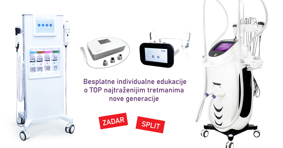 Besplatne individualne edukacije o TOP najtraženijim tretmanima nove generacije
