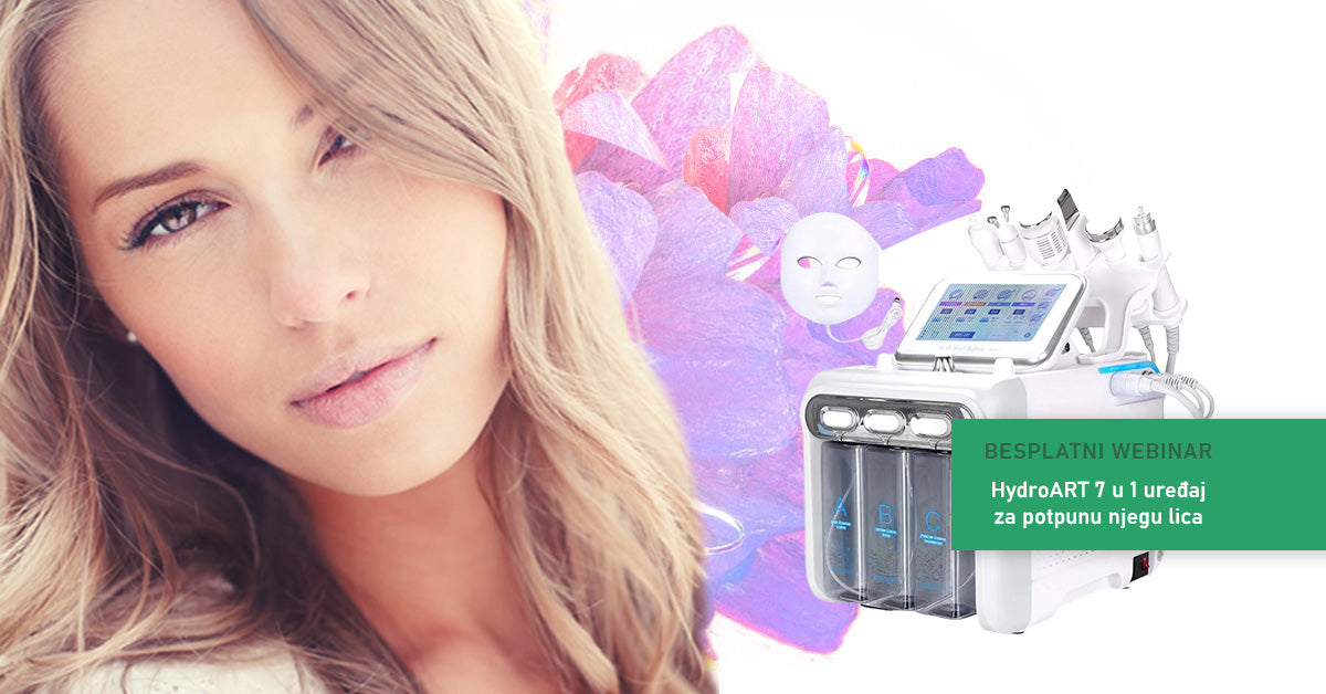 Besplatni webinar: HydroART aparat 7 u 1 za potpunu njegu lica