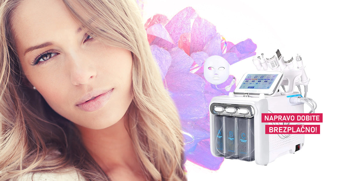 Brezplačno dobite napravo za nego obraza HydroART 7v1