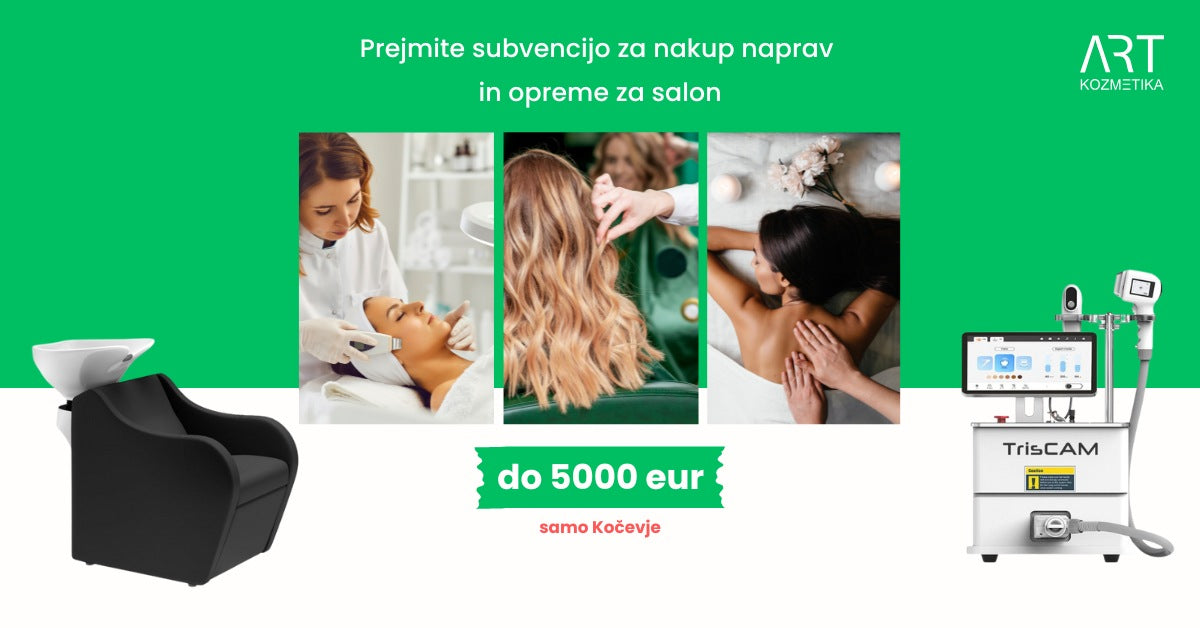 Kočevje: Prejmite subvencijo za nakup opreme za salon