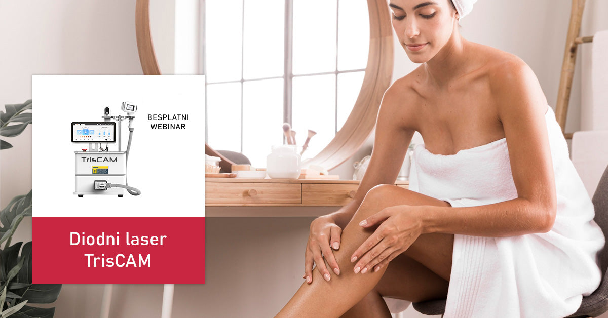 Besplatni webinar: Trajno uklanjanje dlačica s TrisCAM-om