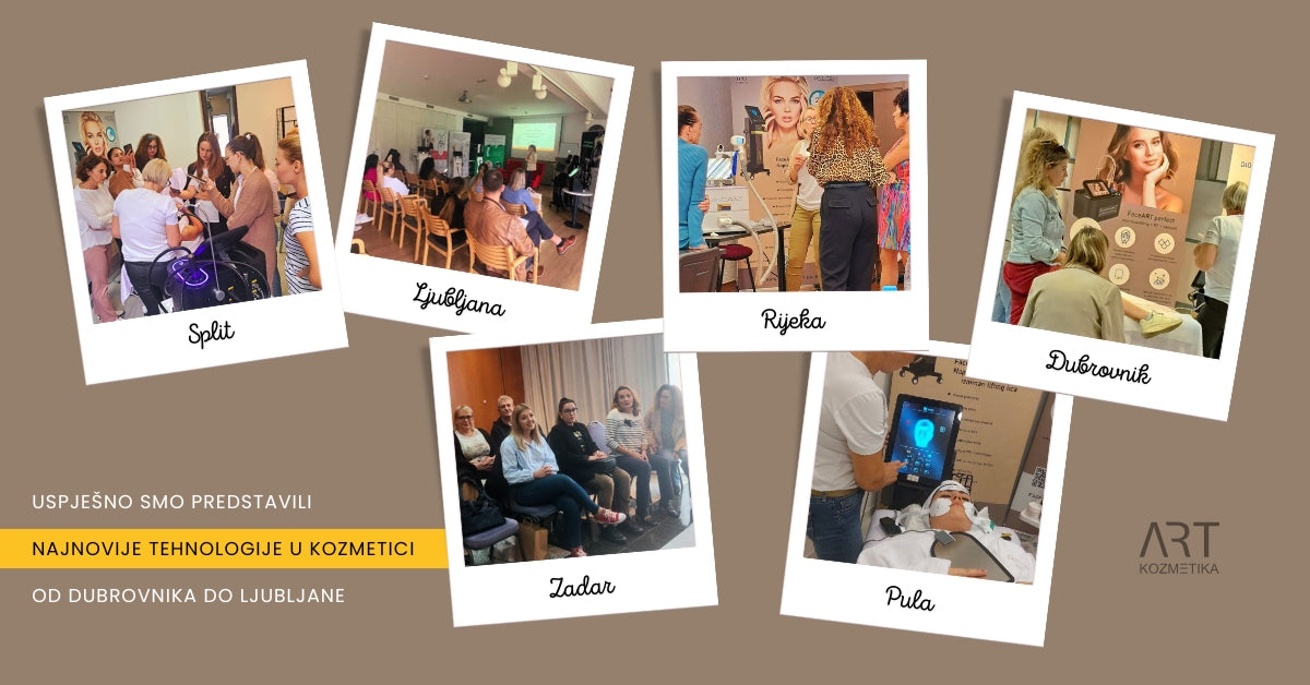 Uspješno smo predstavili najnovije tehnologije u kozmetici - Od Dubrovnika do Ljubljane