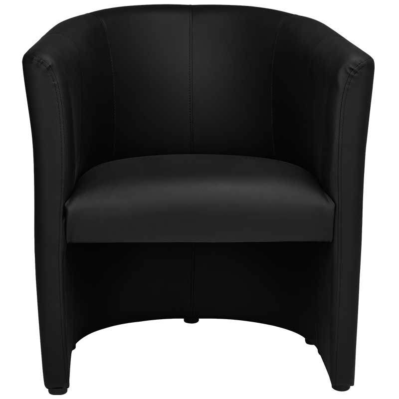 Naslonjač Milano (črn)