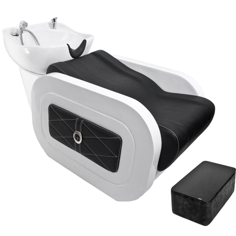 Frizerski umivalnik - AS 9944a - bela črna