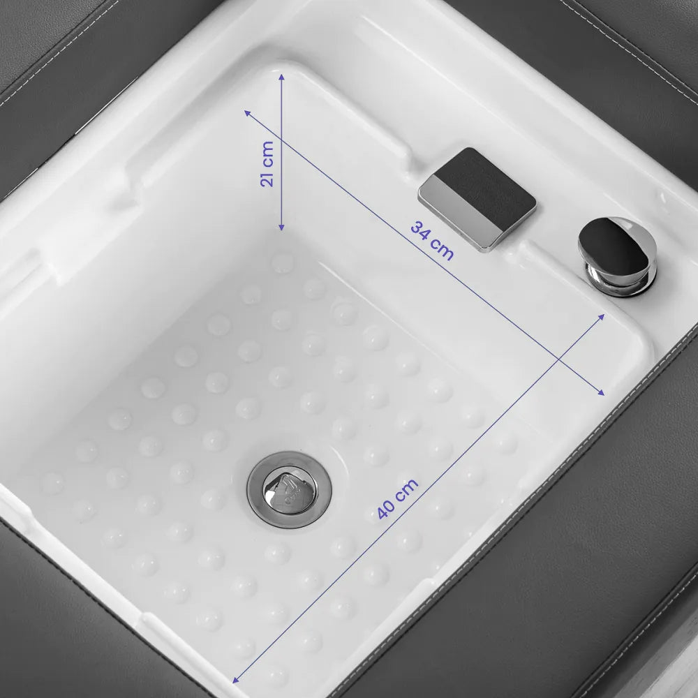 Head Spa – ležeći frizerski umivaonik BALI – dostupno u različitim bojama