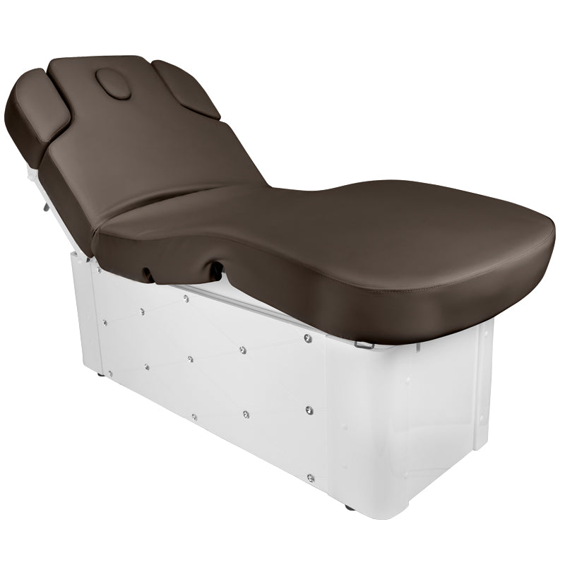 Masažna kozmetična SPA miza Kristal - rjava