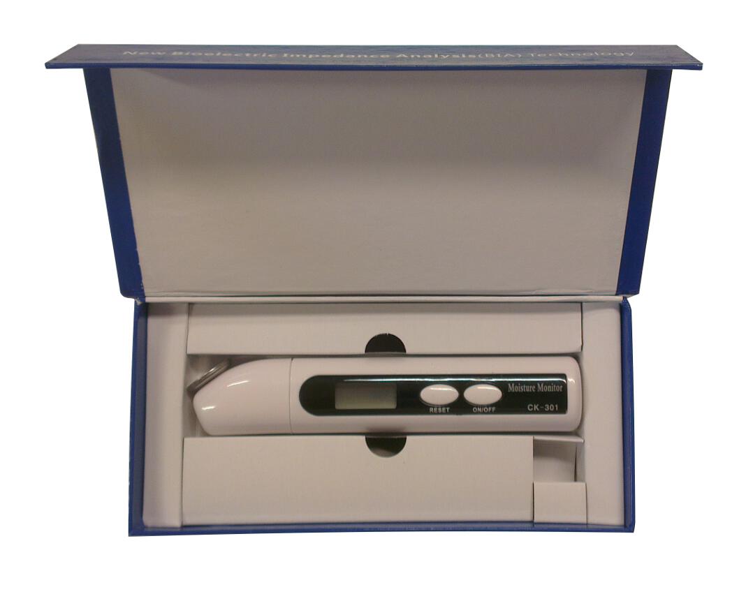 Naprava za merjenje vlage v koži