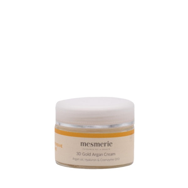 3D GOLD ARGAN KREMA s hialuronom in koencimom Q10 za pomlajevanje | 50 ml