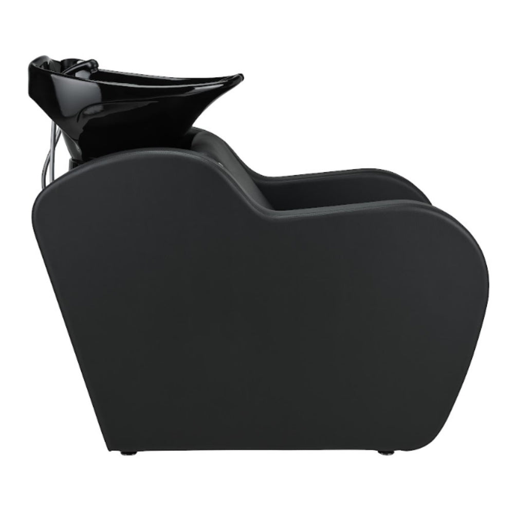 Frizerski umivalnik HOLLY XL - črn