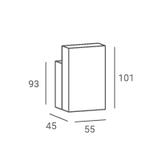 Recepcija Reno mini (belo-črna laminirana plošča)