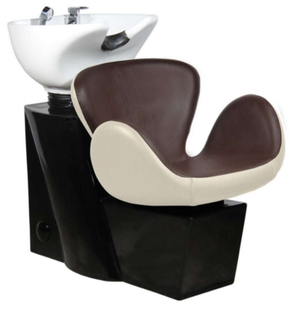 Frizerski umivalnik - AS 9224a - rjava bež