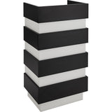 Recepcija Reno mini (belo-črna laminirana plošča)