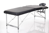 Aluminijasta prenosna masažna miza ALU Black