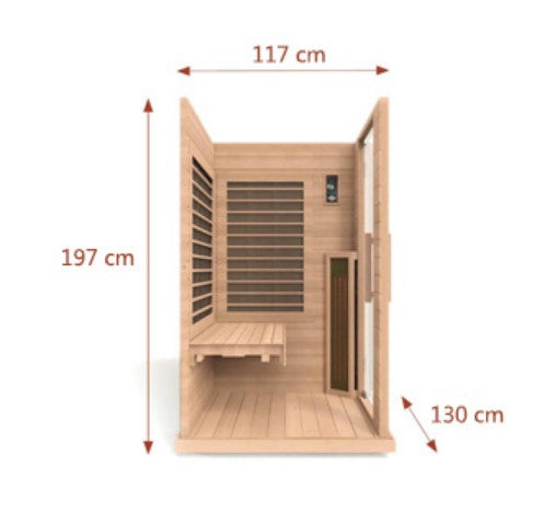 IR savna z barvno in glasbeno terapijo FORSETI II