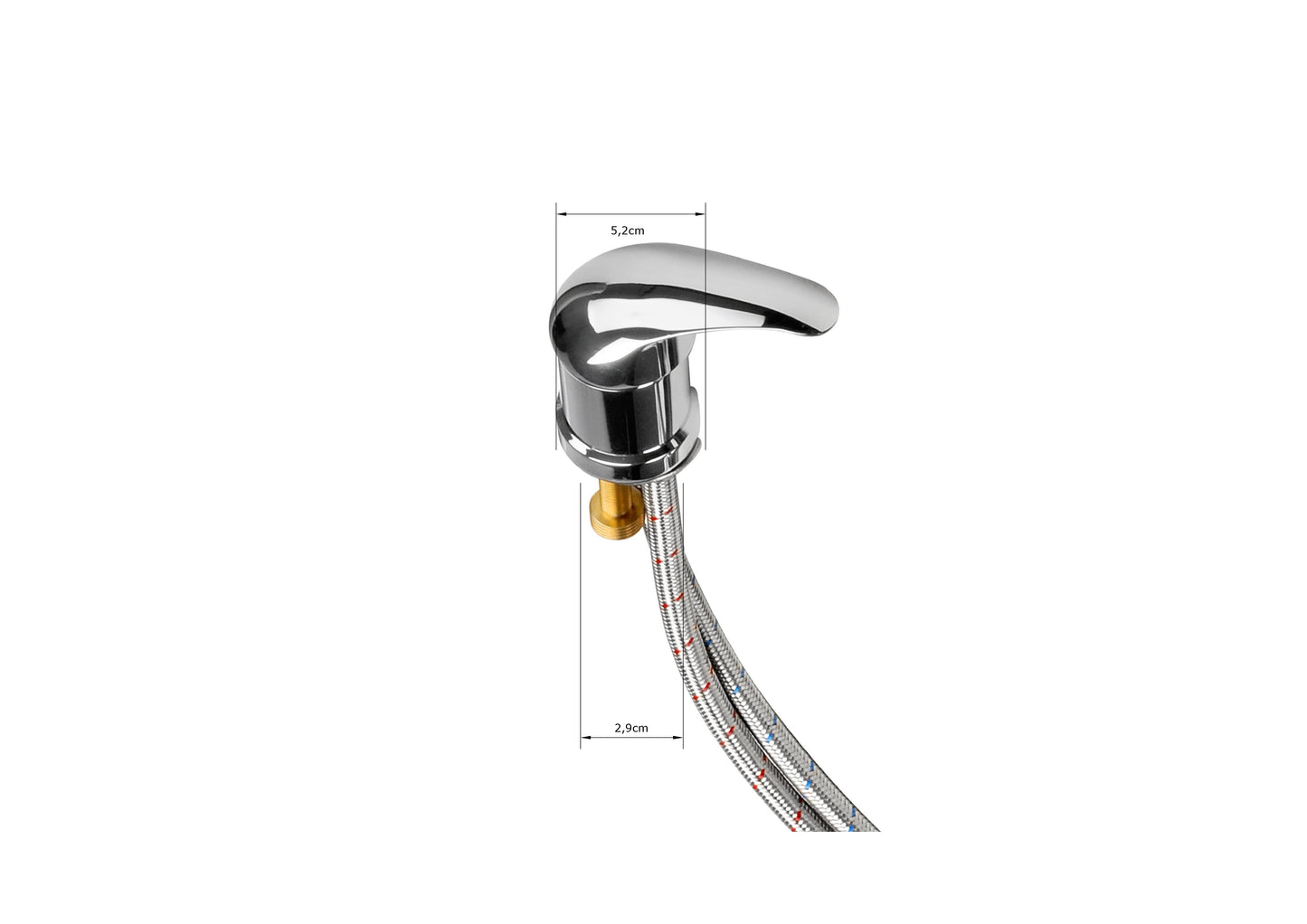 Armatura - pipa za frizerski umivalnik