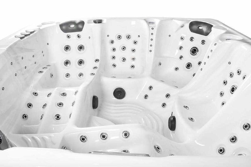 Zunanji SPA masažni bazen ART - Santorini