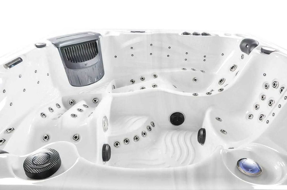 Zunanji SPA masažni bazen ART - Santorini