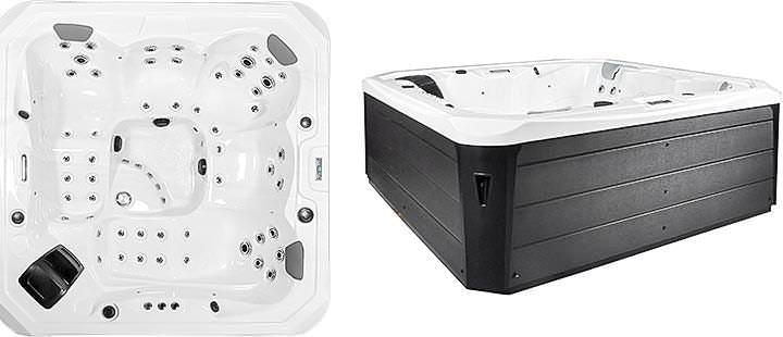 Zunanji SPA masažni bazen ART - Azuro