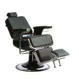 Brivski stol Dark (črno oblazinjenje)