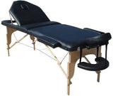 BELTnew 3-delna prenosna masažna miza - črna