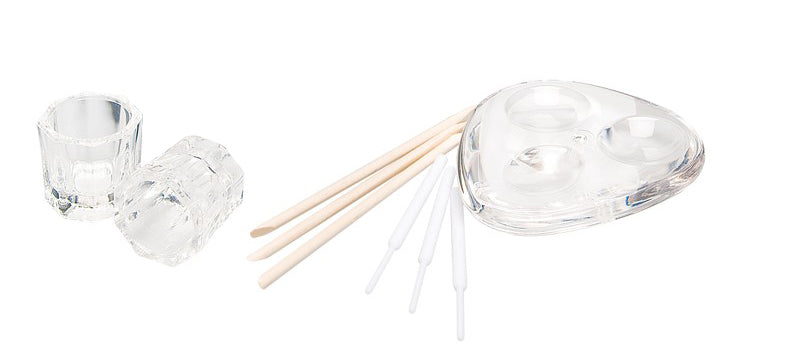 BERRYWELL® lesene palčke za barvanje trepalnic in obrvi - 10kos