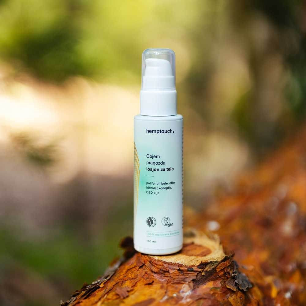 Objem pragozda losjon za telo | Hemptouch | 100 ml
