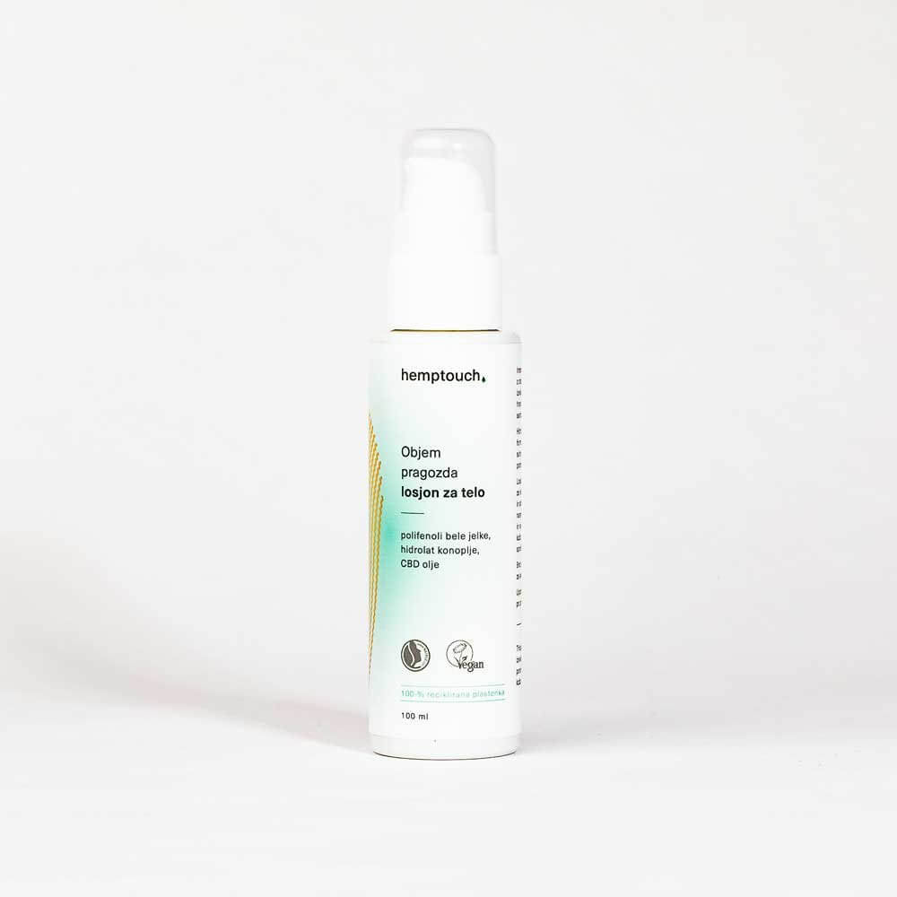 Objem pragozda losjon za telo | Hemptouch | 100 ml