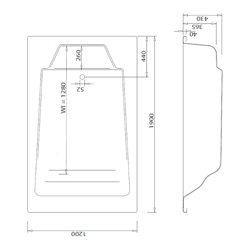 Masažna kad ART - Andor