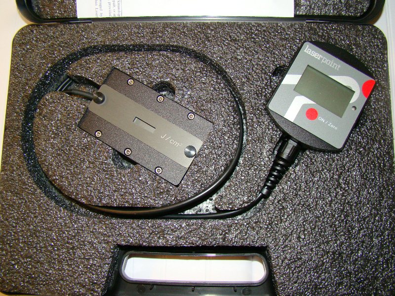 Meritev moči IPL laserja