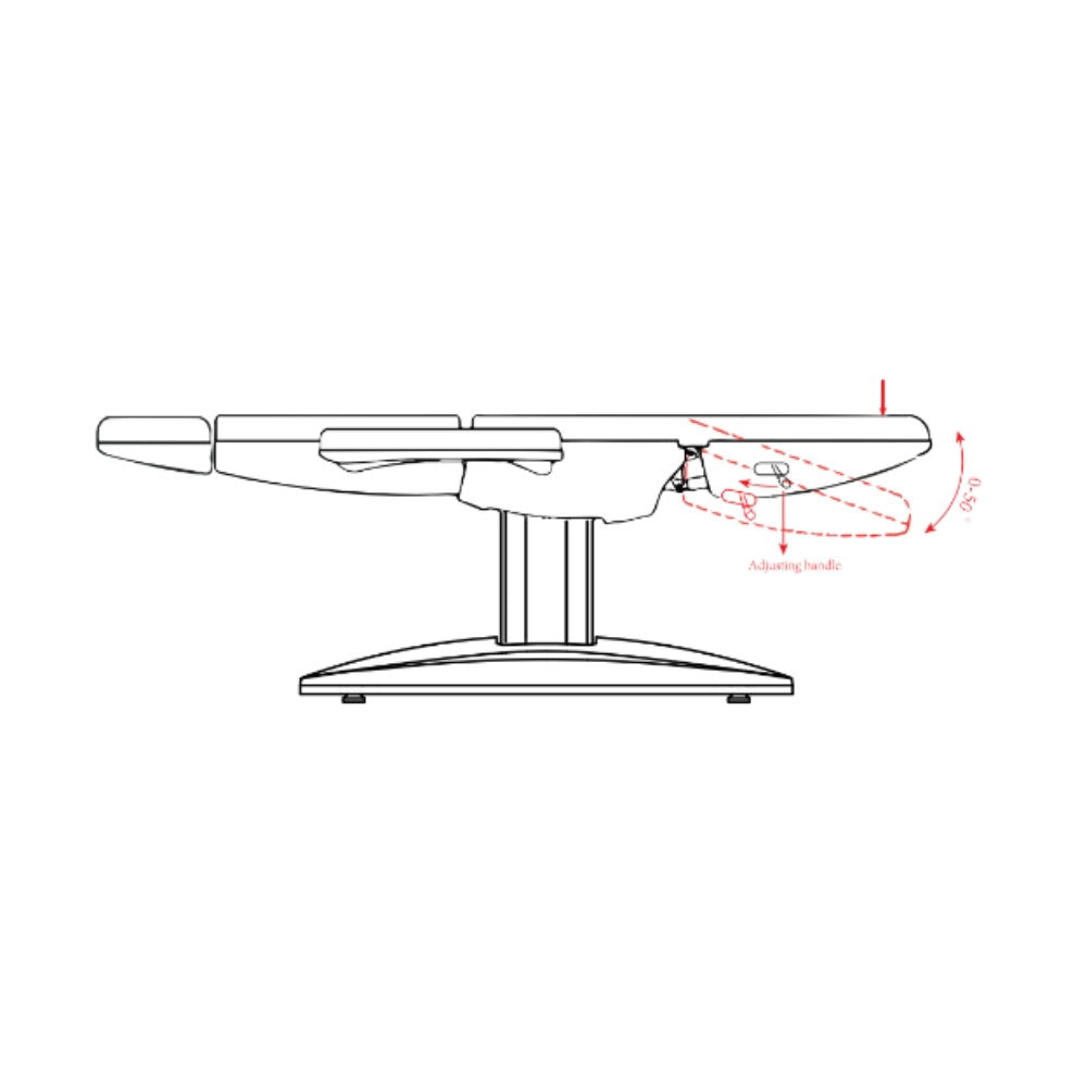 Električni pedikerski stol Vome Smart- bel - 4x motor