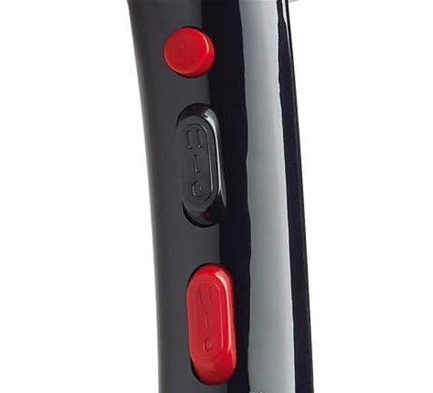 Fen za lase Dreox - črn nastavitve