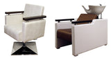 Frizerski stol in frizerski umivalnik Elegant