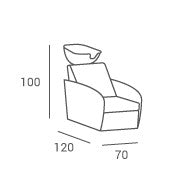 Frizerski umivalnik - Globe