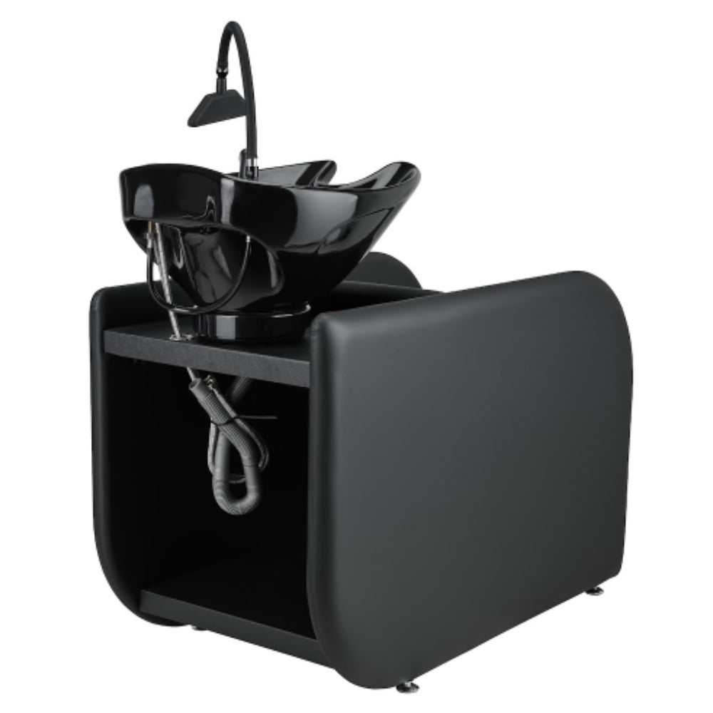Frizerski umivalnik LEVANTE XL - črn