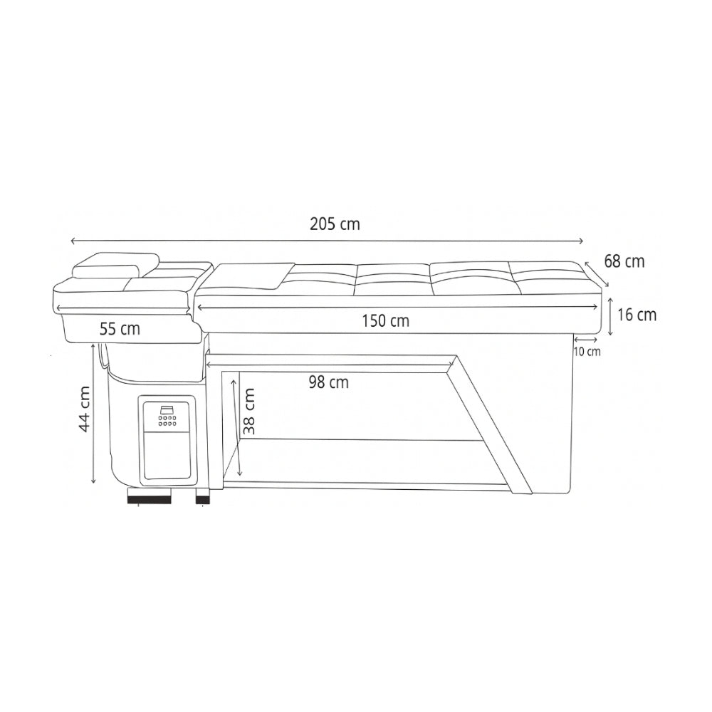 Head Spa Aika - ležeči frizerski umivalnik