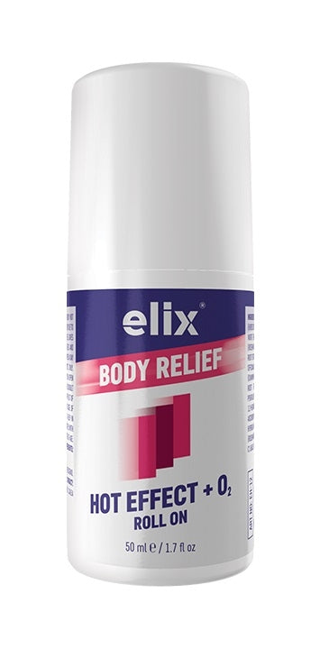ELIX BODY RELIEF HOT EFFECT + O2 ROLL ON 50ml 
