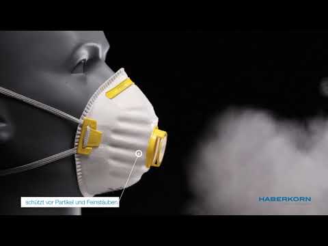 FFP3 maska s izdahnim ventilom – 5 kom