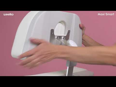 Električna pedikerska miza Maxi Smart – bijela – 4x motor sa grijanjem