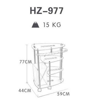 Voziček za odlaganje Nekka