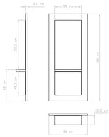 Frizersko ogledalo INCE - IZLOŽBENI EKSPONAT