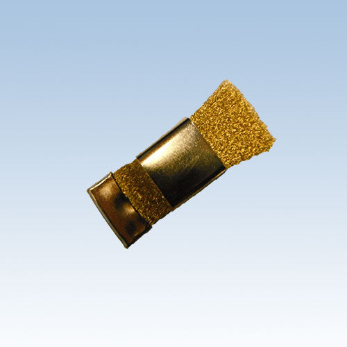 Čistilna žičnata krtačka iz medenine za čiščenje orodja