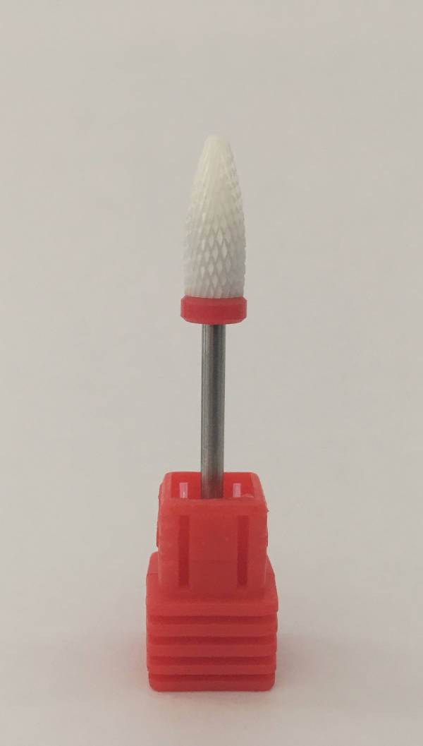 Keramični brusni nastavek za pedikuro in manikuro | Ekstra fin