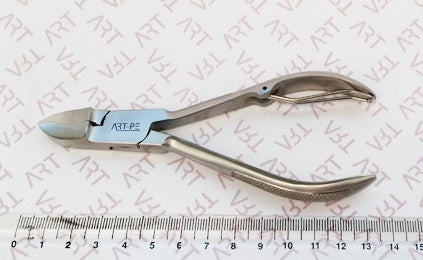 Klešče z ostro konico in žično vzmetjo