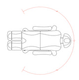 Kozmetična miza - pedikerski stol Pablo