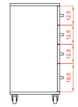 Kozmetični voziček Fox-1032  Handy 