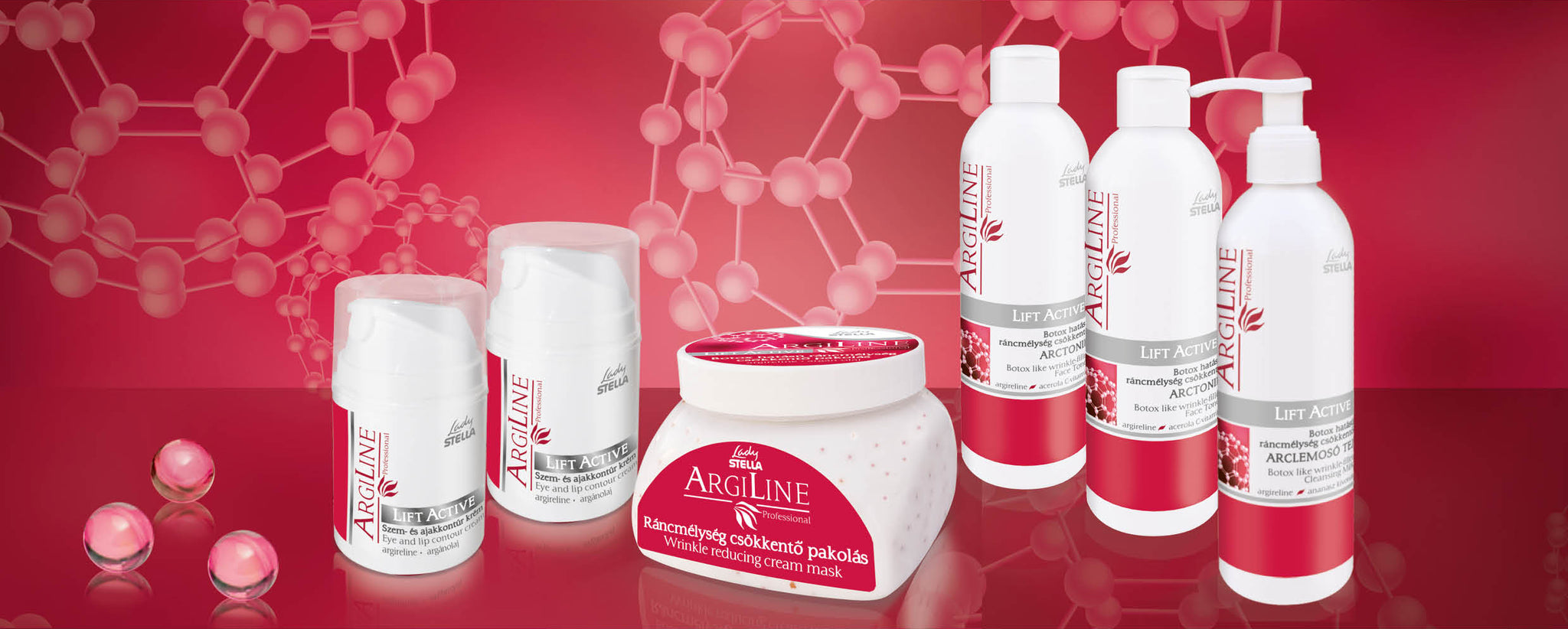 ARGILINE botox-like čistilno mleko z botoksu podobnim učinkom za zmanjševanje gub 250ml