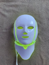 LED obrazna maska s fototerapijo - rumena LED