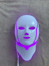 LED obrazna maska s fototerapijo - vijolična LED