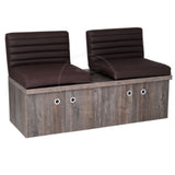 Lesena čakalnica za salon Ray